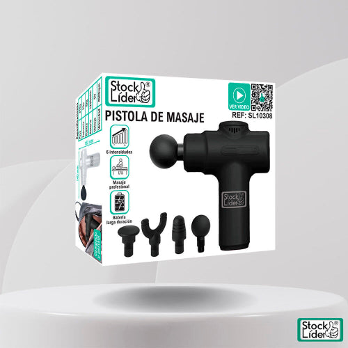 ¡RELÁJATE AL INSTANTE CON NUESTRA PISTOLA DE MASAJE! 💆‍♂️✨