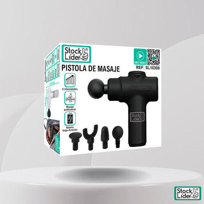 ¡RELÁJATE AL INSTANTE CON NUESTRA PISTOLA DE MASAJE! 💆‍♂️✨